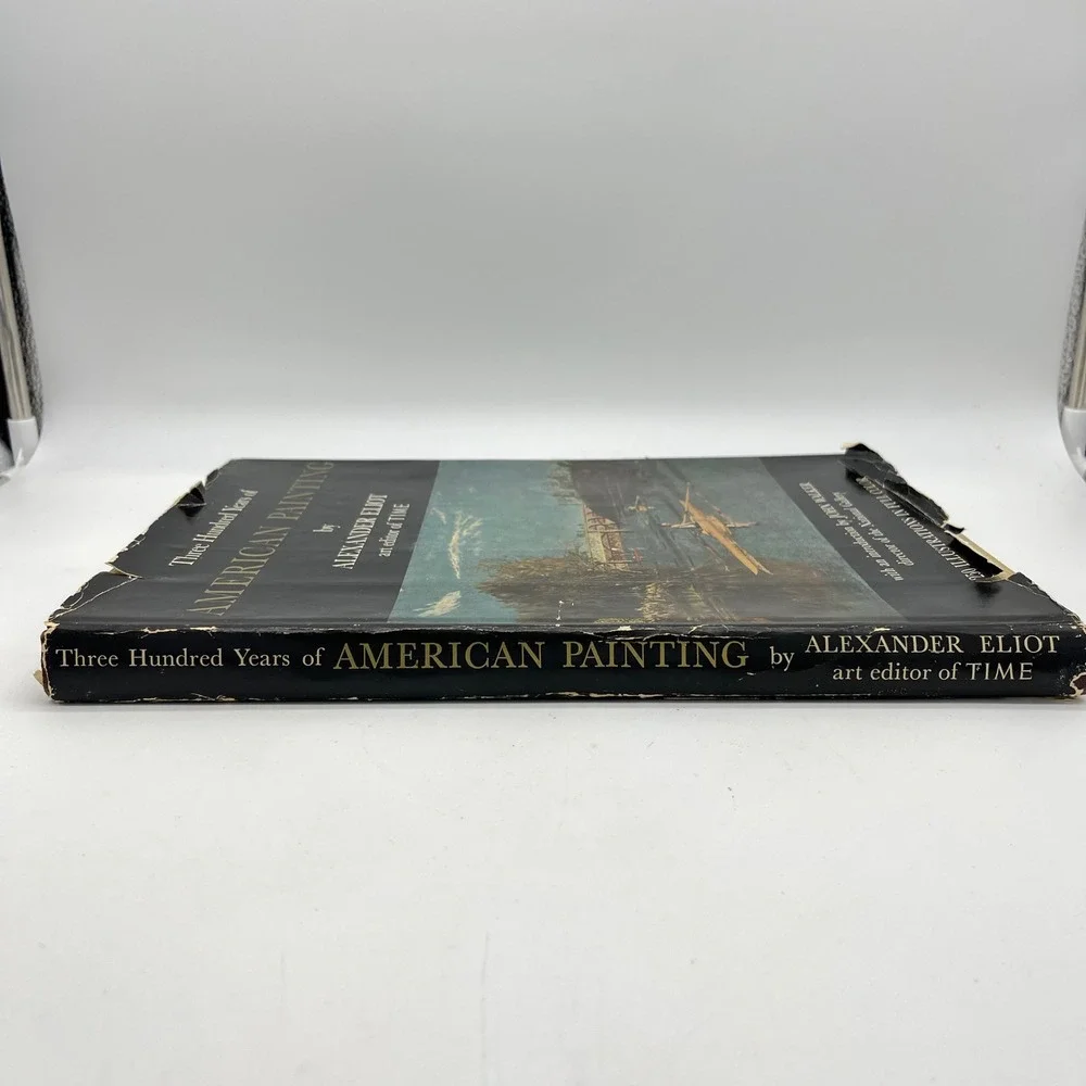 Three Hundred Years of American Painting Eliot Vintage Time Art Book 1957‎